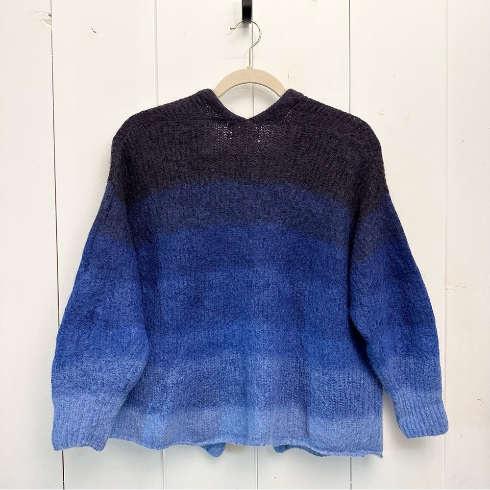 Isabel Marant Etoile Dana Cardigan In Navy Size 2 - Picture 6 of 11